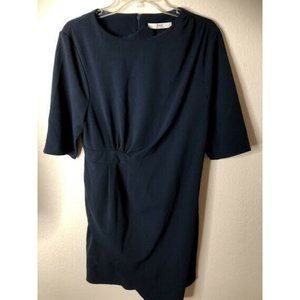 find. Women's Asymmetric Drape Hem Shift Dress